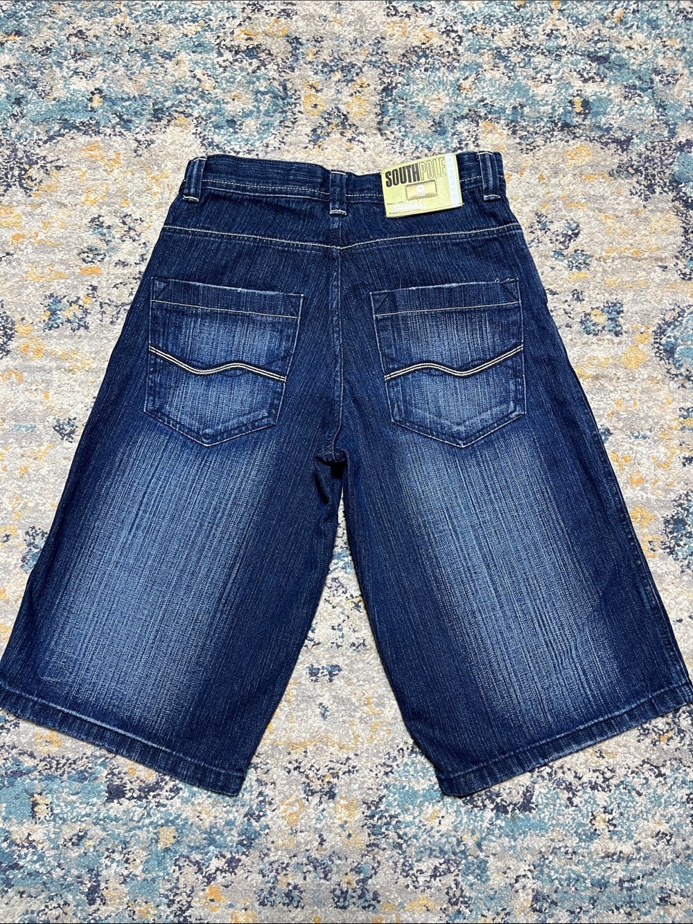 Y2K South Pole Baggy Skater Shorts Size 30